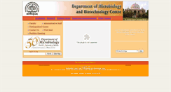 Desktop Screenshot of msubiotech.ac.in